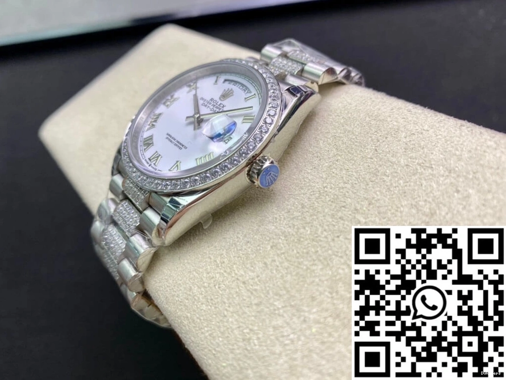 Date Bezel Factory Rolex Diamond-Set M128349RBR-0026 Day EW 0331